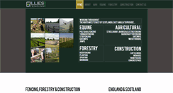 Desktop Screenshot of gilliesfencing.com